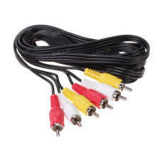 Кабель соединительный DEXP RCA x3 - RCA x3 Кабель соединительный DEXP RCA x3 - RCA x3