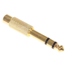 Переходник DEXP 6.3 mm jack - RCA Переходник DEXP 6.3 mm jack - RCA