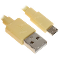 Кабель DEXP micro USB - USB желтый 0.2 м Кабель DEXP micro USB - USB желтый 0.2 м