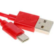 Кабель DEXP USB Type-C - USB красный 0.2 м Кабель DEXP USB Type-C - USB красный 0.2 м
