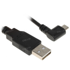 Кабель DEXP micro USB - USB черный 1 м Кабель DEXP micro USB - USB черный 1 м