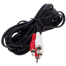 Кабель соединительный DEXP RCA x2 - RCA x2 Кабель соединительный DEXP RCA x2 - RCA x2