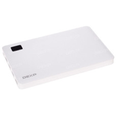 Портативный аккумулятор DEXP SLIM XXL белый Портативный аккумулятор DEXP SLIM XXL белый