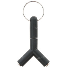 Переходник DEXP 3.5 mm jack - 3.5 mm jack x2 Переходник DEXP 3.5 mm jack - 3.5 mm jack x2