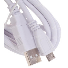 Кабель DEXP micro USB - USB белый 1.5 м Кабель DEXP micro USB - USB белый 1.5 м