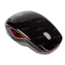 Мышь беспроводная Dexp MR0301 Red Light черный