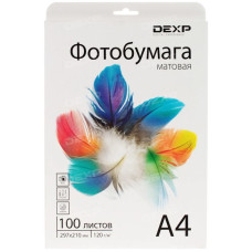 Фотобумага DEXP Matt 0805580 Фотобумага DEXP Matt 0805580