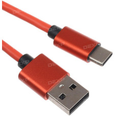 Кабель DEXP USB Type-C - USB оранжевый 1 м Кабель DEXP USB Type-C - USB оранжевый 1 м