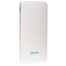 Портативный аккумулятор DEXP Slimline 8 белый Портативный аккумулятор DEXP Slimline 8 белый