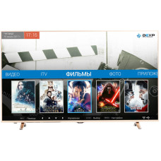 55" (139 см) Телевизор LED DEXP F55B8000K золотистый 55" (139 см) Телевизор LED DEXP F55B8000K золотистый