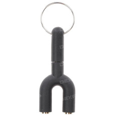 Переходник DEXP 3.5 mm jack 4pin - 3.5 mm jack x2 Переходник DEXP 3.5 mm jack 4pin - 3.5 mm jack x2