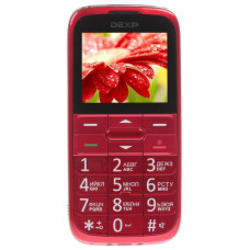 Сотовый телефон DEXP Larus S4 красный Сотовый телефон DEXP Larus S4 красный