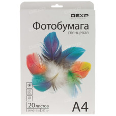 Фотобумага DEXP Gloss 0805569 Фотобумага DEXP Gloss 0805569
