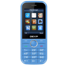 Сотовый телефон DEXP SD2410 голубой Сотовый телефон DEXP SD2410 голубой