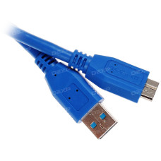 Кабель DEXP micro USB-B - USB синий 2 м Кабель DEXP micro USB-B - USB синий 2 м