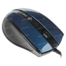 Мышь проводная DEXP CM-310LU синий Мышь проводная DEXP CM-310LU синий