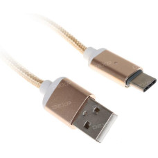 Кабель DEXP USB Type-C - USB золотистый 1 м Кабель DEXP USB Type-C - USB золотистый 1 м