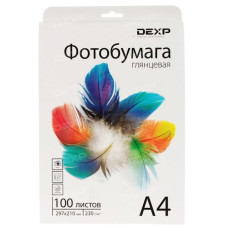 Фотобумага DEXP Gloss 0805561 Фотобумага DEXP Gloss 0805561