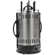 Электрошашлычница DEXP KBM-1000 серебристый Электрошашлычница DEXP KBM-1000 серебристый
