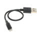 Кабель DEXP Lightning 8-pin - USB черный 0.2 м Кабель DEXP Lightning 8-pin - USB черный 0.2 м