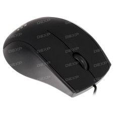 Мышь проводная DEXP CM-407BU черный Мышь проводная DEXP CM-407BU черный