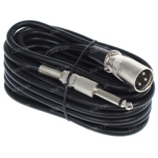 Кабель соединительный DEXP 6.3 mm jack - XLR Кабель соединительный DEXP 6.3 mm jack - XLR