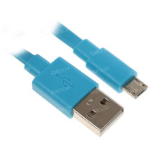 Кабель DEXP micro USB - USB синий 0.2 м Кабель DEXP micro USB - USB синий 0.2 м