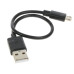 Кабель DEXP micro USB - USB черный 0.2 м Кабель DEXP micro USB - USB черный 0.2 м
