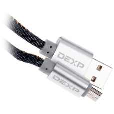 Кабель DEXP micro USB - USB синий 1 м Кабель DEXP micro USB - USB синий 1 м
