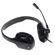 Наушники DEXP H-312 черный Наушники DEXP H-312 черный
