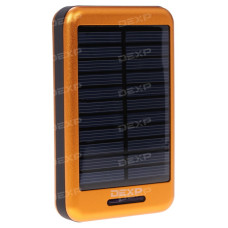 Портативный аккумулятор DEXP SOLAR 10 оранжевый Портативный аккумулятор DEXP SOLAR 10 оранжевый