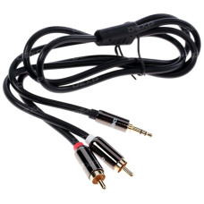 Кабель соединительный DEXP 3.5 mm jack - RCA x2 Кабель соединительный DEXP 3.5 mm jack - RCA x2