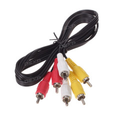 Кабель соединительный DEXP RCA x3 - RCA x3 Кабель соединительный DEXP RCA x3 - RCA x3
