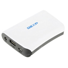 Портативный аккумулятор DEXP MA 6 белый Портативный аккумулятор DEXP MA 6 белый