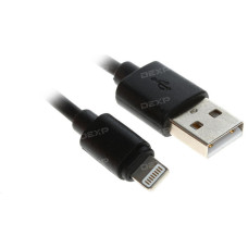 Кабель DEXP Lightning 8-pin - USB черный 1 м Кабель DEXP Lightning 8-pin - USB черный 1 м