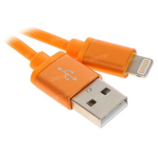 Кабель DEXP Lightning 8-pin - USB оранжевый 1 м Кабель DEXP Lightning 8-pin - USB оранжевый 1 м